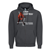 Smoke eddie cochran c mon everybody album cover Zipper Hoodie - tuanDangUi