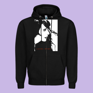 Laura Nyro Zipper Hoodie Designed By Tuandangui