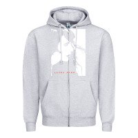 Heather Grey laura nyro Zipper Hoodie - tuanDangUi