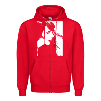Red laura nyro Zipper Hoodie - tuanDangUi