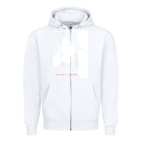 White laura nyro Zipper Hoodie - tuanDangUi