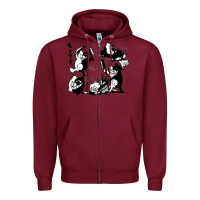 Monokuma 1 Zipper Hoodie | Teevron