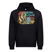 Black raccoon trash panda Urban Hoodie - BarkalooDesign