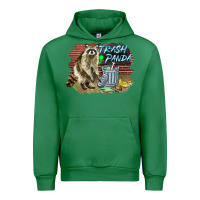 Emerald raccoon trash panda Urban Hoodie - BarkalooDesign