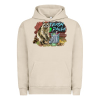 Pigment French Oak raccoon trash panda Urban Hoodie - BarkalooDesign