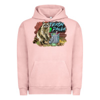 Pigment Salmon raccoon trash panda Urban Hoodie - BarkalooDesign