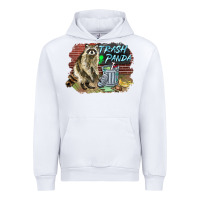 White raccoon trash panda Urban Hoodie - BarkalooDesign