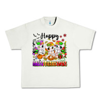 Pistachio happy hallothanksmas unicorns Urban Heavy Tee - texasbilliewilder