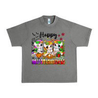 Tornado happy hallothanksmas unicorns Urban Heavy Tee - texasbilliewilder