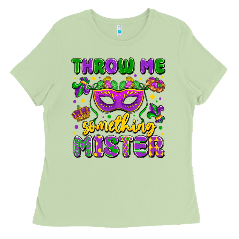 Throw Me Something Mister Ladies Tee by LillyAllenDesigns | Teevron