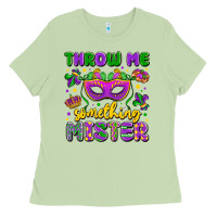Matcha throw me something mister Ladies Tee - LillyAllenDesigns