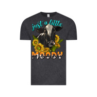Vintage Black Just a Little Moody Vintage Tee - texasbilliewilder
