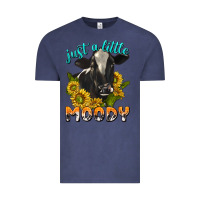 Vintage Denim Just a Little Moody Vintage Tee - texasbilliewilder