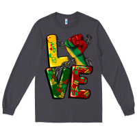 Smoke love juneteenth Long Sleeve Tee - CowGirlArtShop