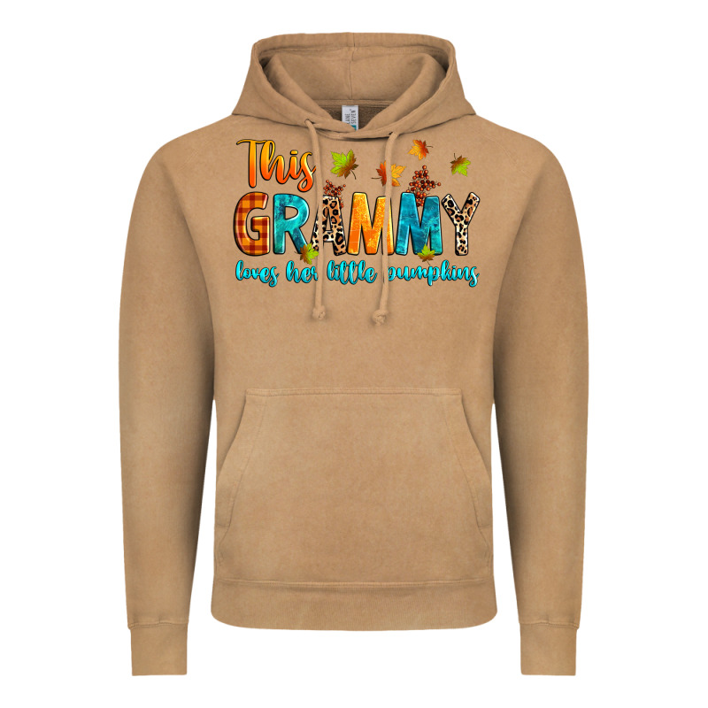 Customized This Grammy Loves Her Little Pumpkins Vintage Hoodie by texasbilliewilder | Teevron