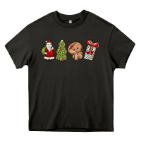 Asphalt christmas milk and cookies Heavy Core Tee - MaliasSmallBusiness