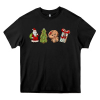 Black christmas milk and cookies Heavy Core Tee - MaliasSmallBusiness