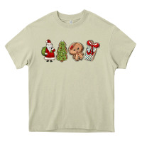 Mossy christmas milk and cookies Heavy Core Tee - MaliasSmallBusiness