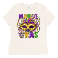 Mardi Gras Mask Ladies Tee | Teevron