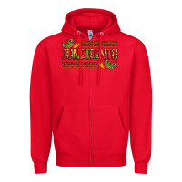 Red colorful juneteenth celebration art Zipper Hoodie - LillyAllenDesigns