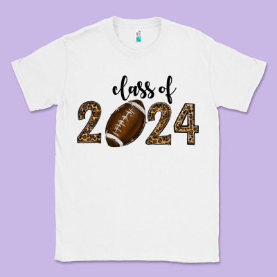 Class Of 2024 American Football Classic Tee Designed By Ranaportraitstore
