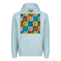 Blue Mist american football medal with leopard Premium Hoodie - BundleAndBundleShop