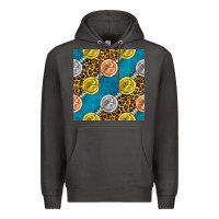 Smoke american football medal with leopard Premium Hoodie - BundleAndBundleShop