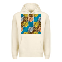 Tofu american football medal with leopard Premium Hoodie - BundleAndBundleShop