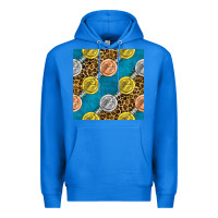 True Royal american football medal with leopard Premium Hoodie - BundleAndBundleShop