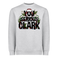 Heather Grey you serious clark black bbs Heavyweight Sweatshirt - BundleAndBundleShop