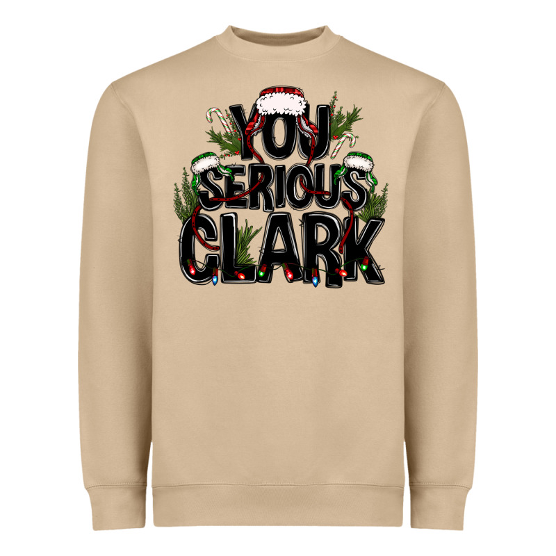 You Serious Clark Black Bbs Heavyweight Sweatshirt by BundleAndBundleShop | Teevron