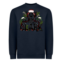 Navy you serious clark black bbs Heavyweight Sweatshirt - BundleAndBundleShop
