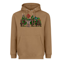 Toasted Coconut Western Papa Deer Hunting Heavyweight Hoodie - LillyAllenDesigns