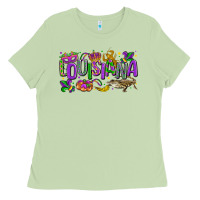 Matcha louisiana mardi gras Ladies Tee - LillyAllenDesigns