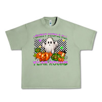 Oil Green I ghost people all year round Urban Heavy Tee - NancyCooperArtShop