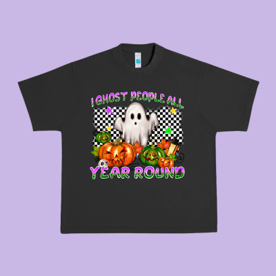 I Ghost People All Year Round Urban Heavy Tee Designed By Nancycooperartshop