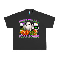 Pigment Black I ghost people all year round Urban Heavy Tee - NancyCooperArtShop