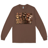 Chestnut melanin juneteenth Long Sleeve Tee - CowGirlArtShop
