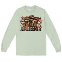 Matcha melanin juneteenth Long Sleeve Tee - CowGirlArtShop