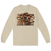 Mushroom melanin juneteenth Long Sleeve Tee - CowGirlArtShop