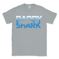 Heather Grey Daddy Shark Classic Tee - Bettercallsaul