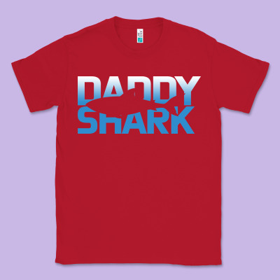 Daddy Shark Classic Tee Designed By Bettercallsaul