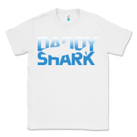 White Daddy Shark Classic Tee - Bettercallsaul