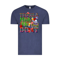 Vintage Denim Tequila made me do it Vintage Tee - NancyCooperArtShop