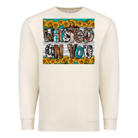 Sandshell Western Wasted On You Premium Sweatshirt - LillyAllenDesigns