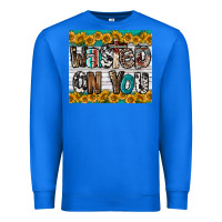 True Royal Western Wasted On You Premium Sweatshirt - LillyAllenDesigns