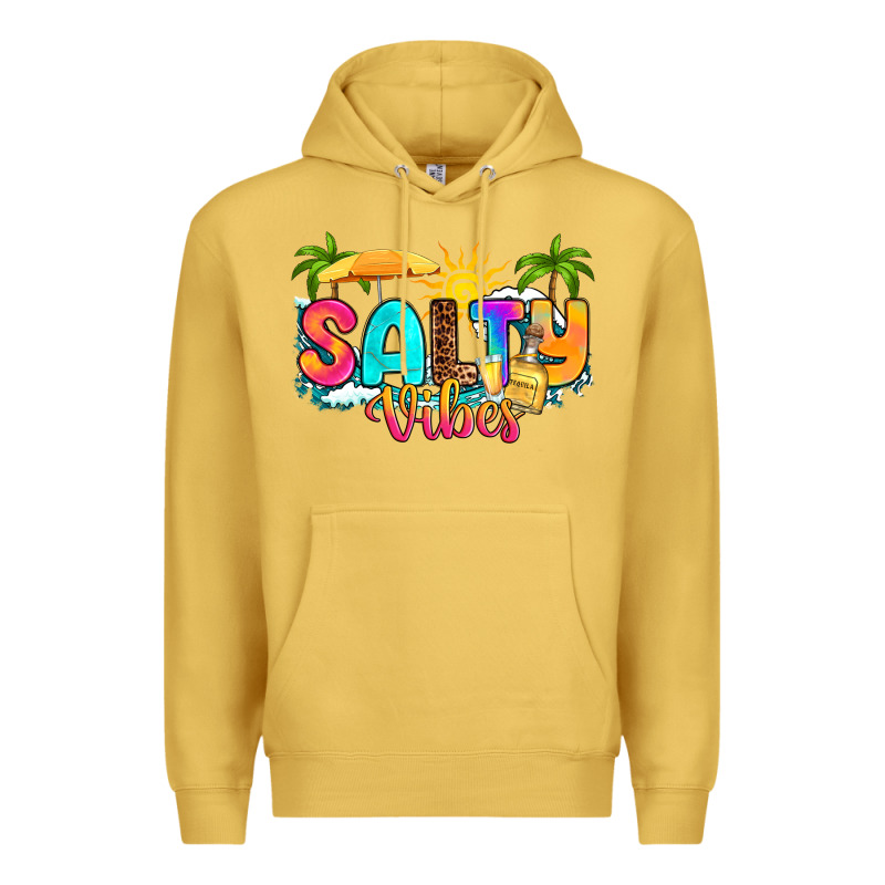 Salty Vibes Premium Hoodie by RanaPortraitStore | Teevron