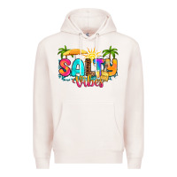 Pale Pink salty vibes Premium Hoodie - RanaPortraitStore