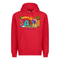 Red salty vibes Premium Hoodie - RanaPortraitStore
