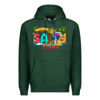 Sports Green salty vibes Premium Hoodie - RanaPortraitStore